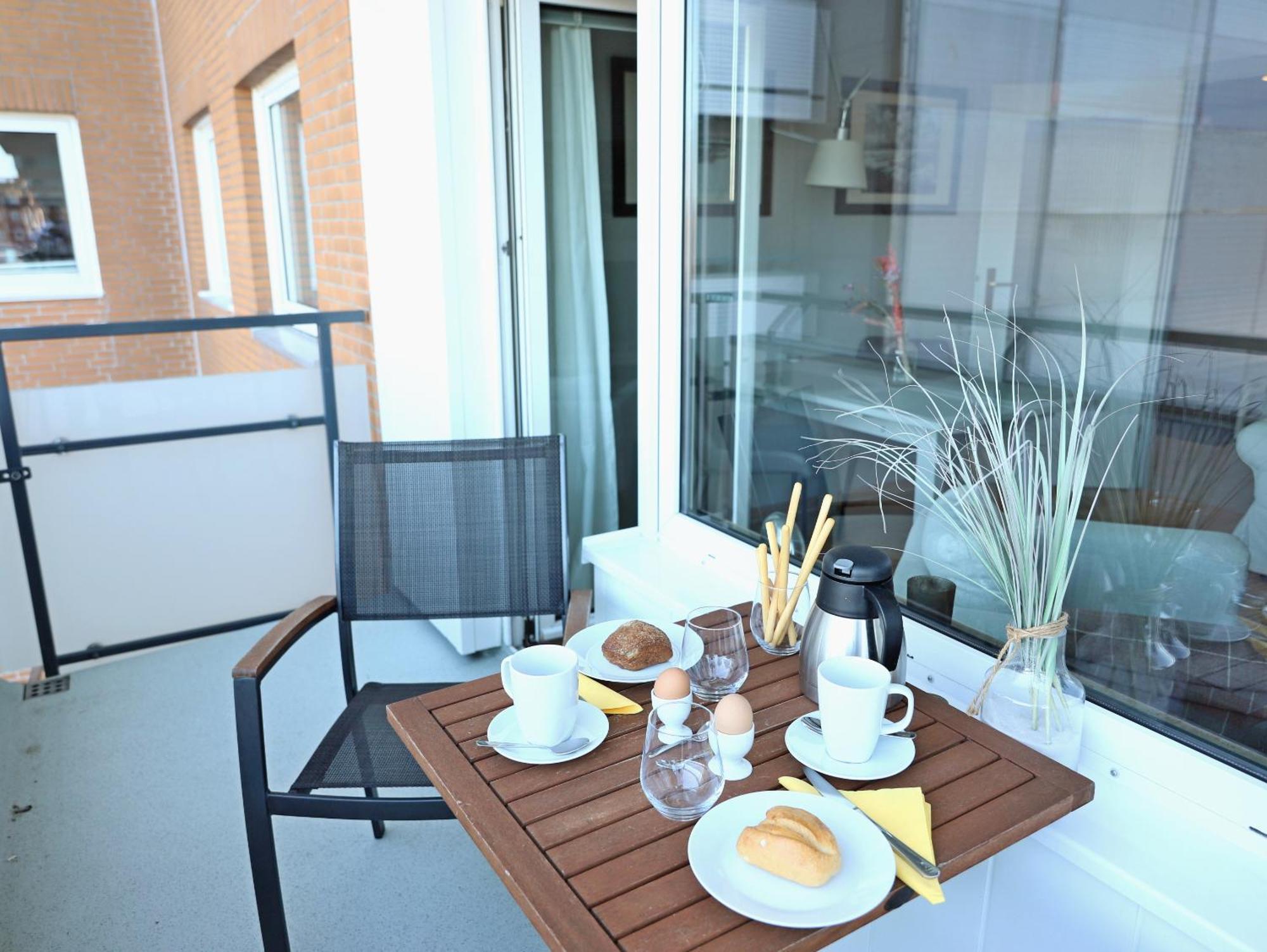 Modernes 2-Zimmer-Appartement Mit Balkon. Вестерланд Экстерьер фото